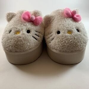 Hello Kitty Platform Slippers